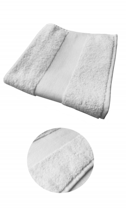 Serviette de bain éponge 450gr/m² 70x140cm  