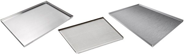 Plaques pâtissières de cuisson en Aluminium