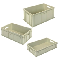 Bac à verres renforcés<br />
Parois pleines
