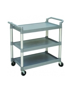 Chariot de service en polypropylne 3 plateaux 615x400mm 