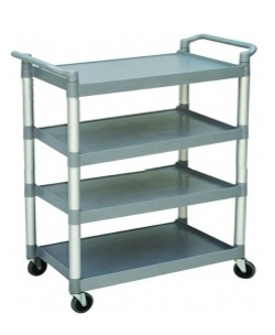 Chariot de service en polypropylne 4 plateaux 780x480mm