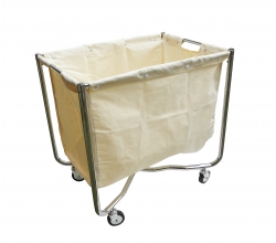 Chariot de collecte du linge pour blanchisserie 250L