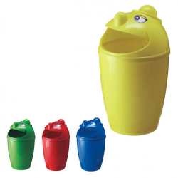 Poubelle d'extrieur FUN en plastique - 75L