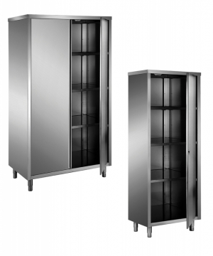 Armoire stockage alimentaire inox frritique - Profondeur 600mm 