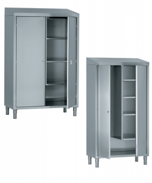 Armoire stockage alimentaire inox frritique - Profondeur 400mm