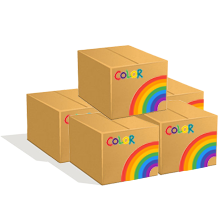 5 Cartons de cintres fer pressing colors