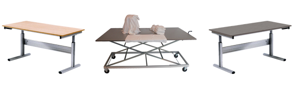 Tables de travail ergonomiques - Fourniture médicale et équipement pour hôpitaux