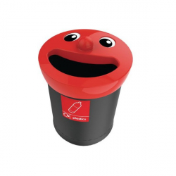 Poubelle de tri slectif SMILEY- 52L- PLASTIQUE