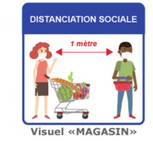 Affiches de prvention sanitaire -MAGASIN