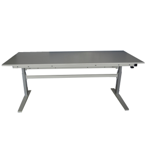 Table ergonomique INOX  hauteur rglable - Motorise 