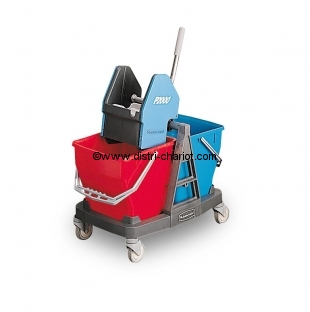 Chariot double seau de nettoyage 