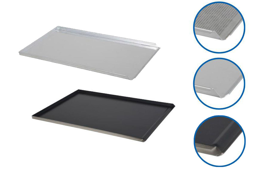 Tapis de cuisson en silicone + plaque à pâtisserie en aluminium