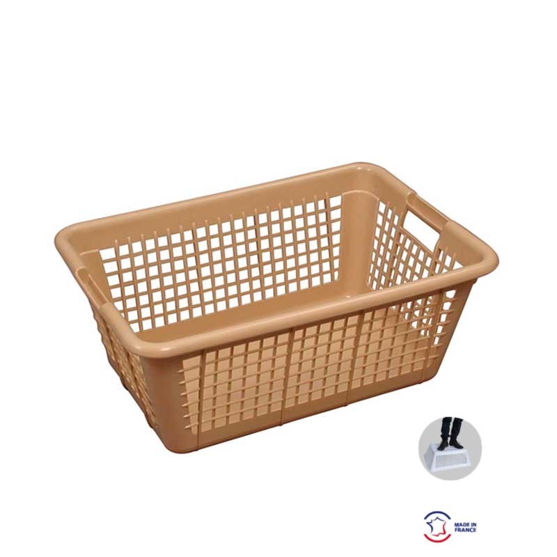 marque generique - Panier De Rangement Pliable Pour Vêtements Sales,  Blanchisserie à Suspendre Au Mur, Blanc L - Panier à linge - Rue du Commerce